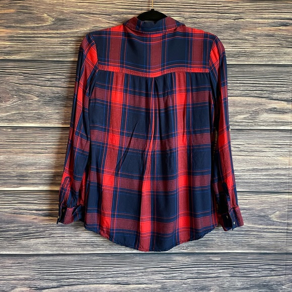 Tinsel Flannel Top - Picture 4 of 9